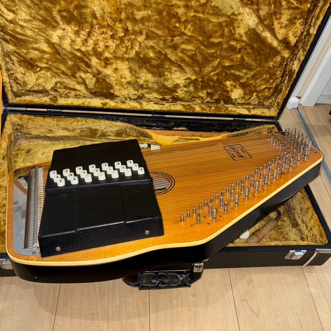 ピックアップ搭載！　希少　オートハープ　オスカーシュミット　ヴィンテージ