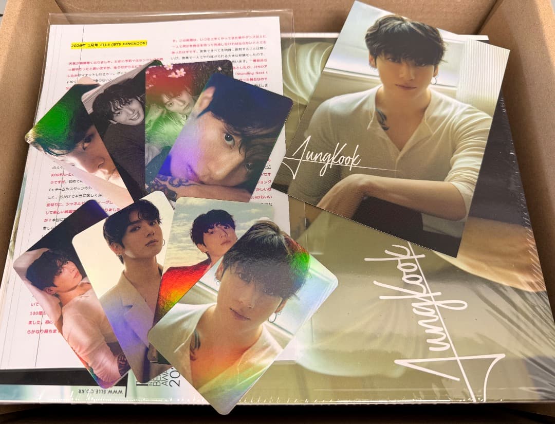 BTS ジョングク ELLE