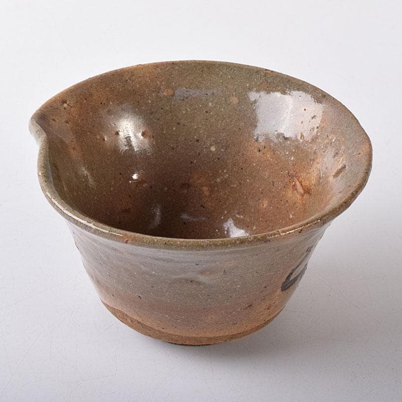 茶道具　唐津焼　古唐津　絵唐津茶碗　時代箱　M　R8461