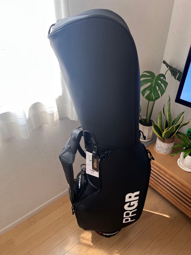 PRGR プロギア　キャディバッグ ブラック　新品