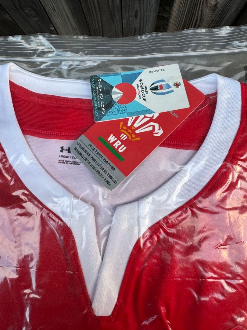 ラグビーW杯 2019 日本大会 ウェールズ代表 ジャージ 2XL