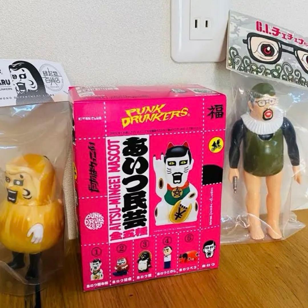 未開封ソフビセット☆PUNK DRUNKERS
