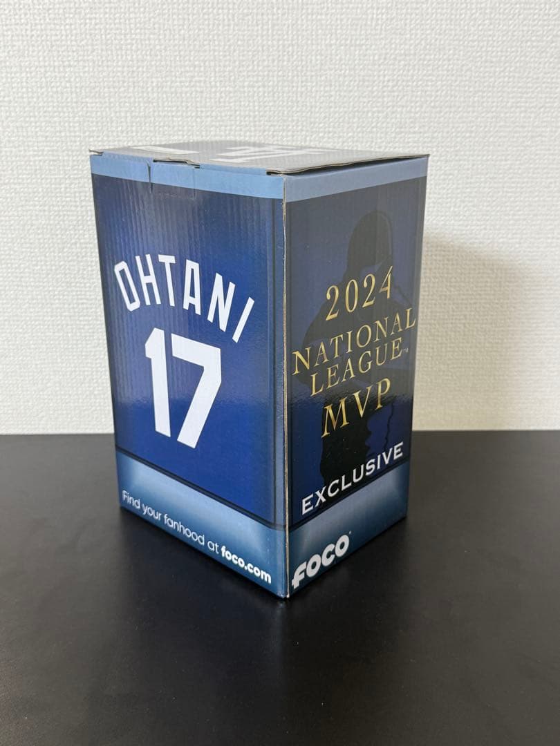 【新品・未開封】FOCO製 大谷翔平 NL MVP 記念ボブルヘッド