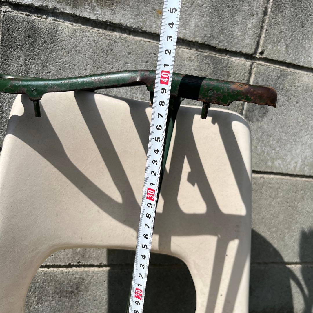 アンティーク！自転車荷台