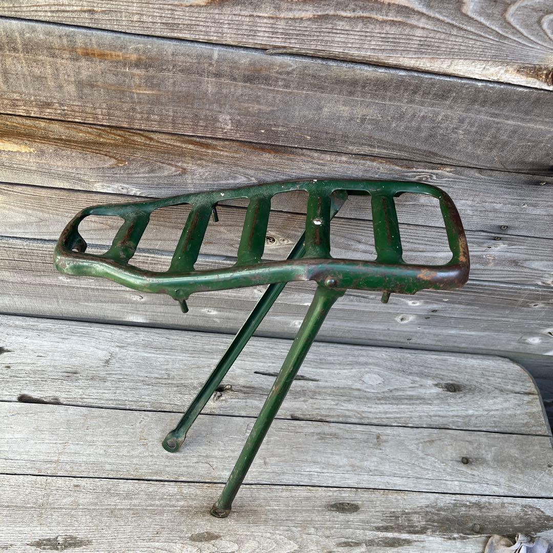 アンティーク！自転車荷台