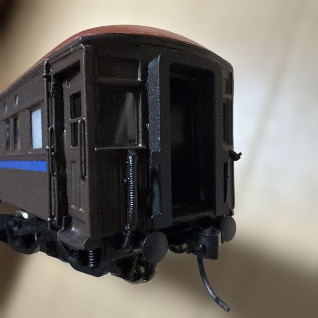 HO スロネ　10057？ 丸窓小　ブラウン客車モデル