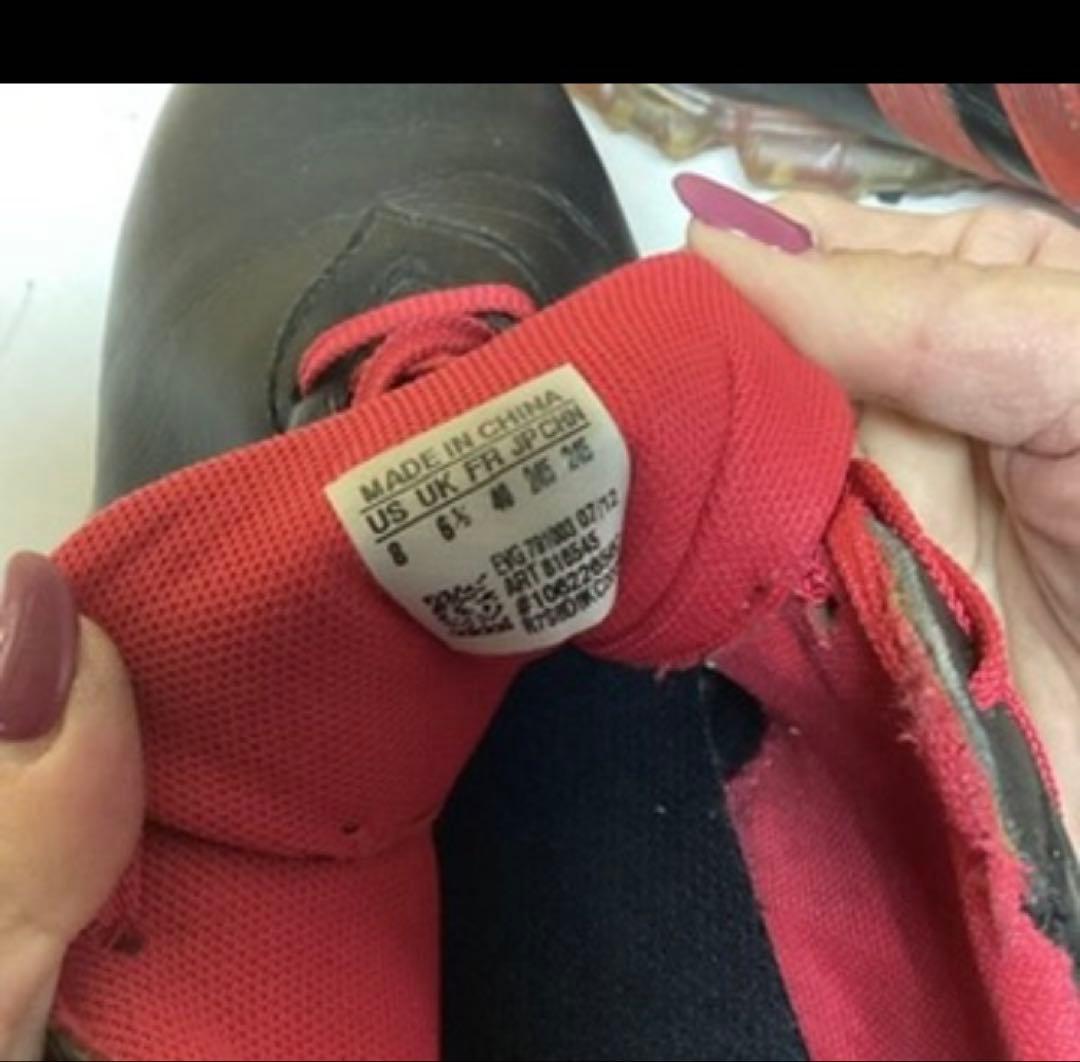 adidasゴルフシューズ25cm メンズ 汚れ有り スポーツ用（む99）