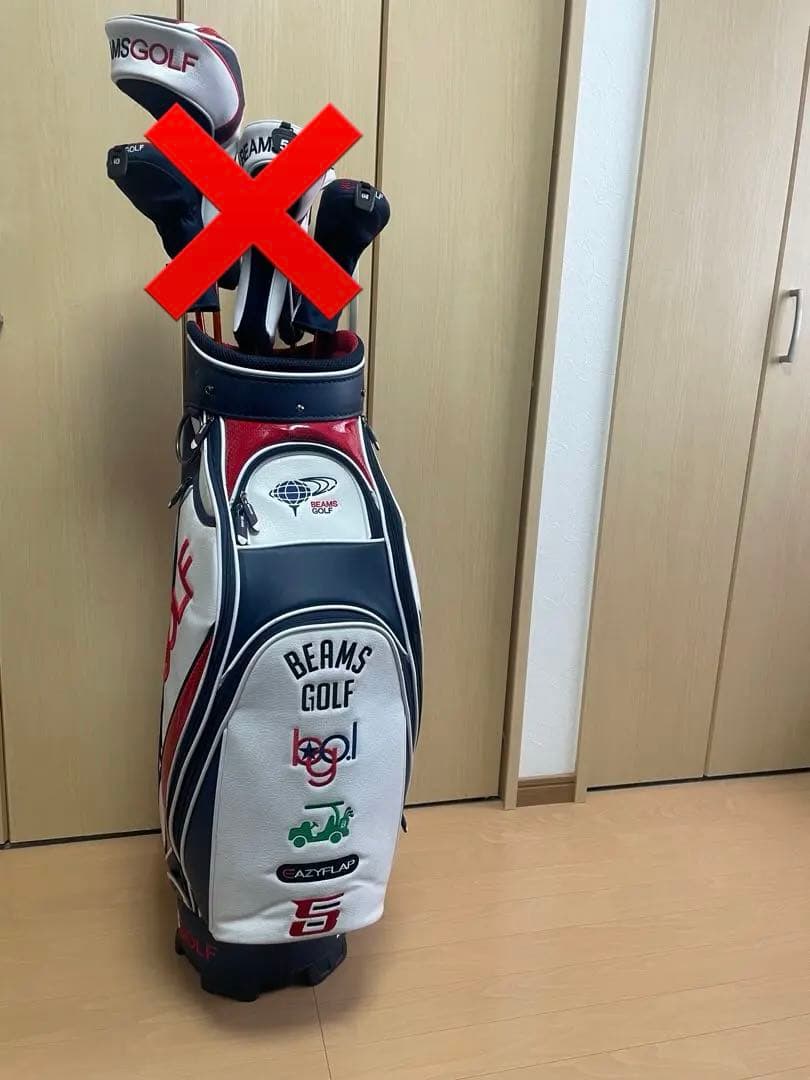 BEAMS GOLF キャディバッグ