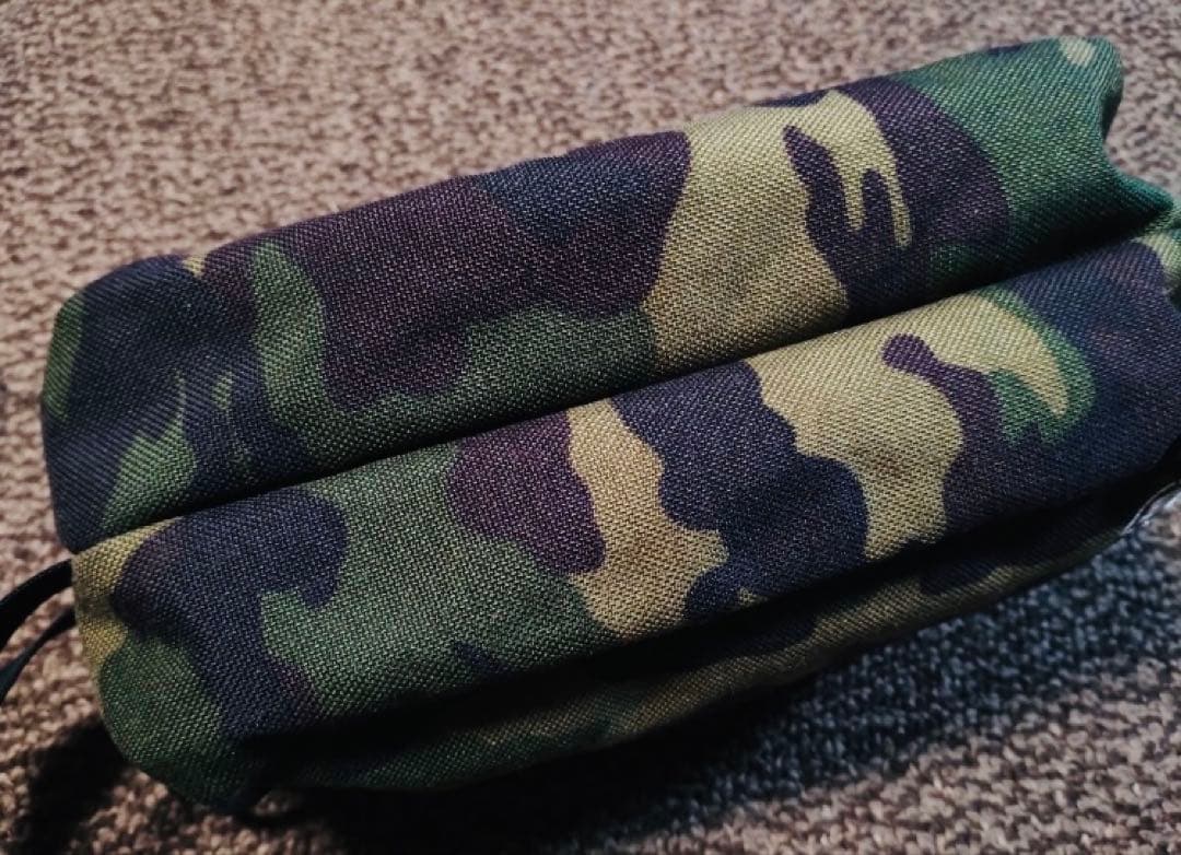 BRIEFING ブリーフィング カモフラージュ ジッパーポーチ