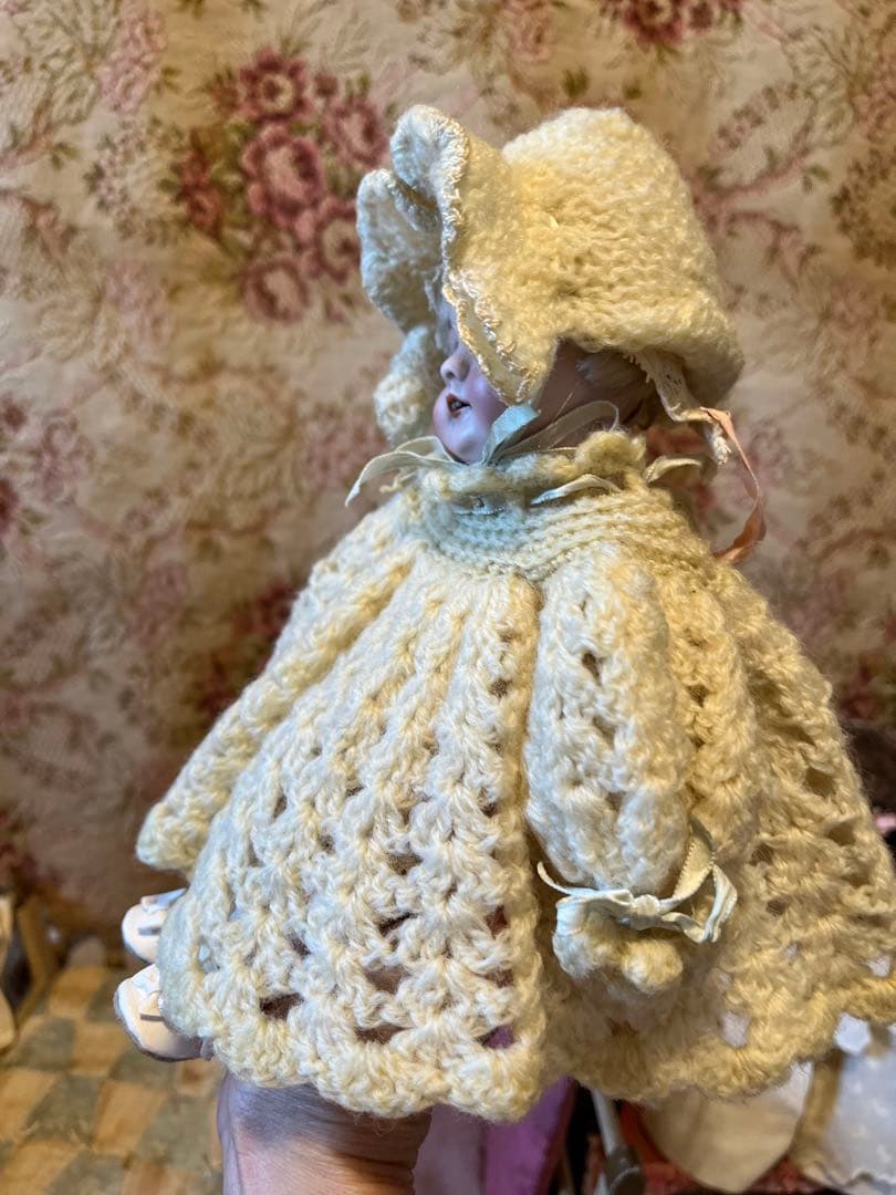 アンティークビスクドール ケストナー143この子のためのセット