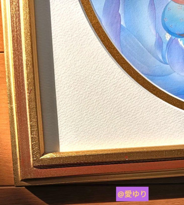 草場一壽♦真作ジクレ♦サラスバヴァティー⭐直筆サイン⭐落款⭐ナンバー⭐メッセージ