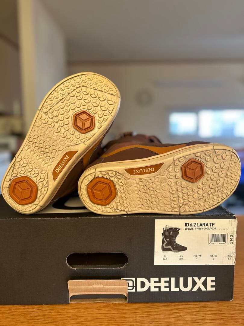スノーボードブーツDEELUXEディーラックス ID LARA 24.5 箱付