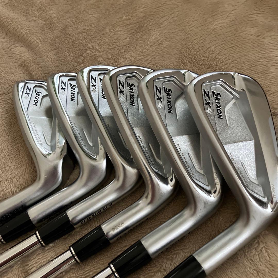 【美品】SRIXON ZX4 Mk2 アイアンセット 5-9 P ×950NEO