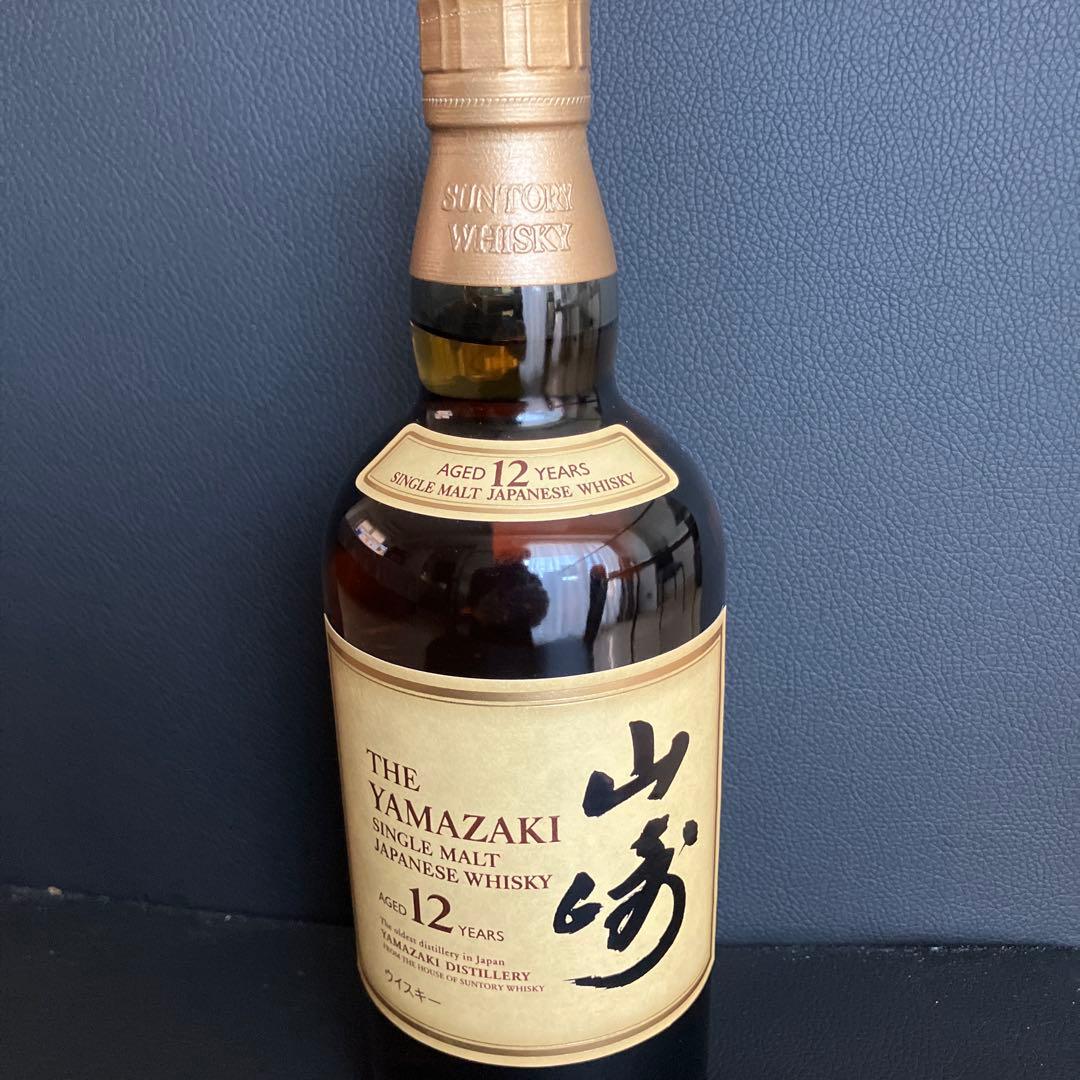 山崎 12年 シングルモルトジャパニーズウイスキー 700ml ソーダ2本付き