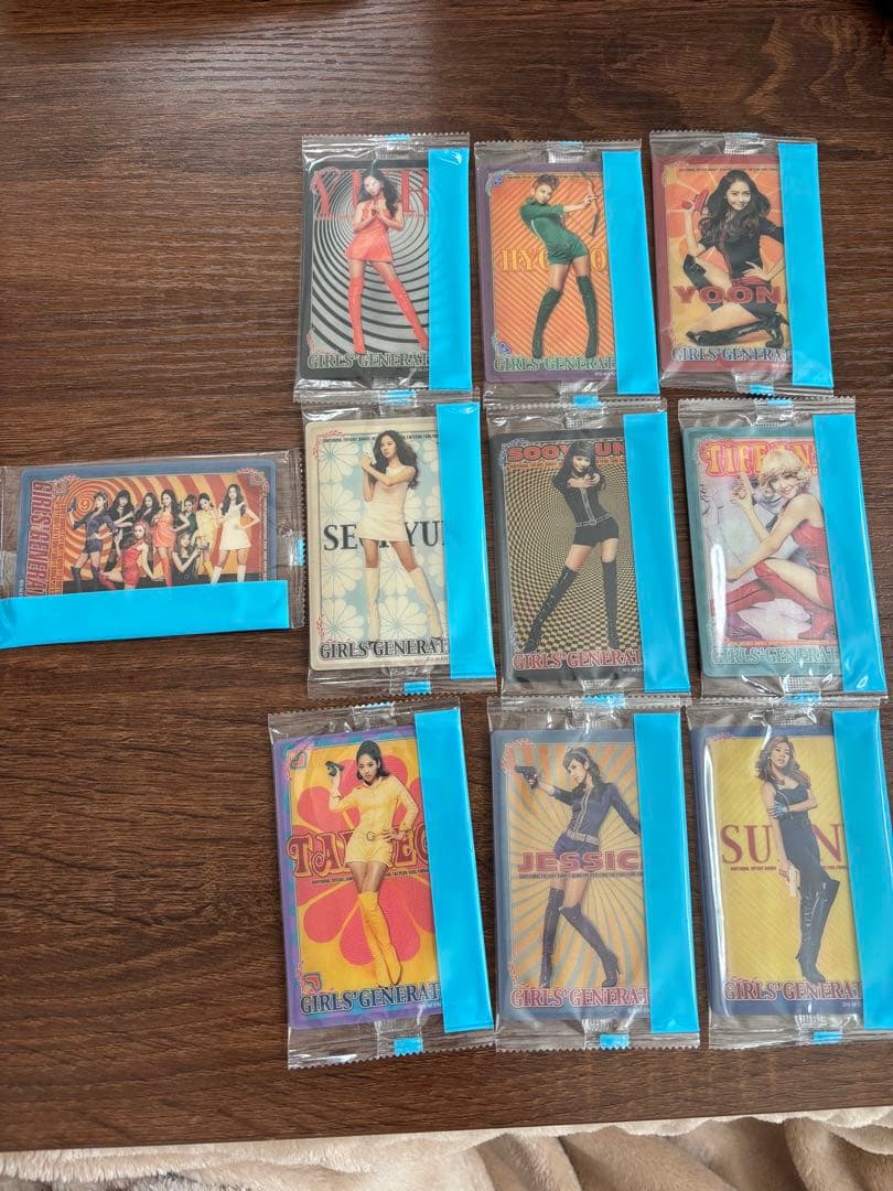 新品未開封　少女時代　HOOTセブンイレブントレカ　10枚コンプセット