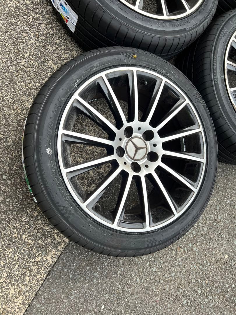 ベンツ B180 純正ホイール タイヤ新品 225/45R17 PCD112