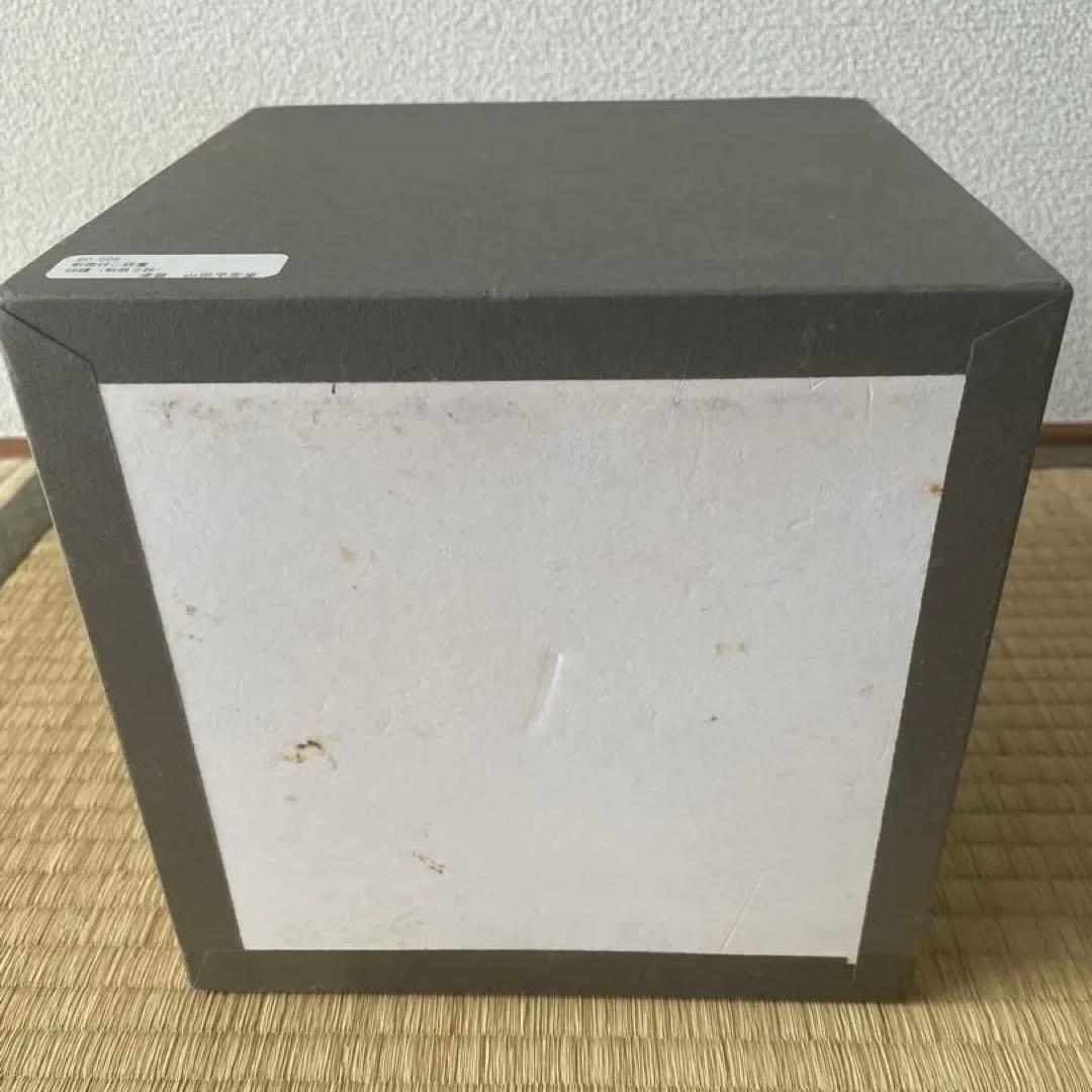 山田平安堂　白檀　二段重　重箱　取り皿2枚、風呂敷付き