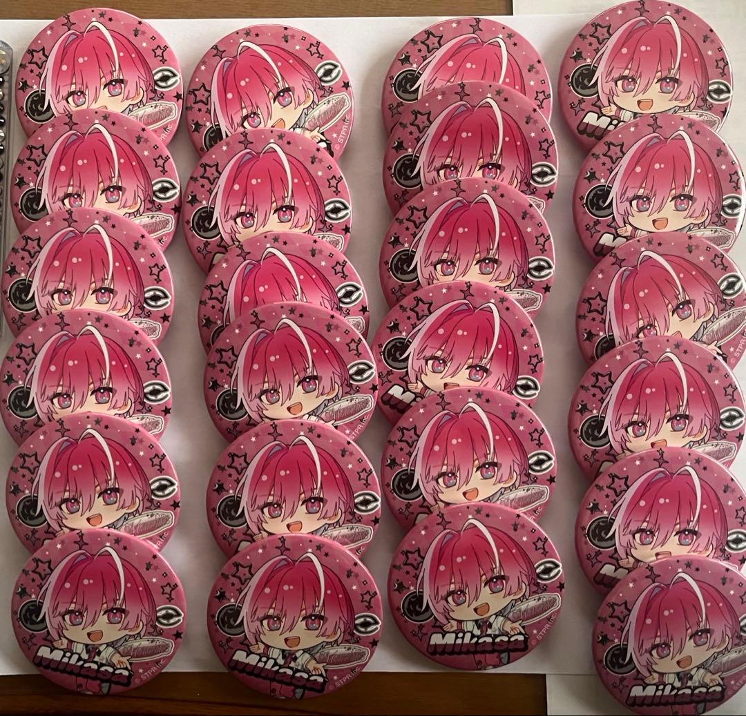 めておら みかさくん缶バッジ 24く個セット