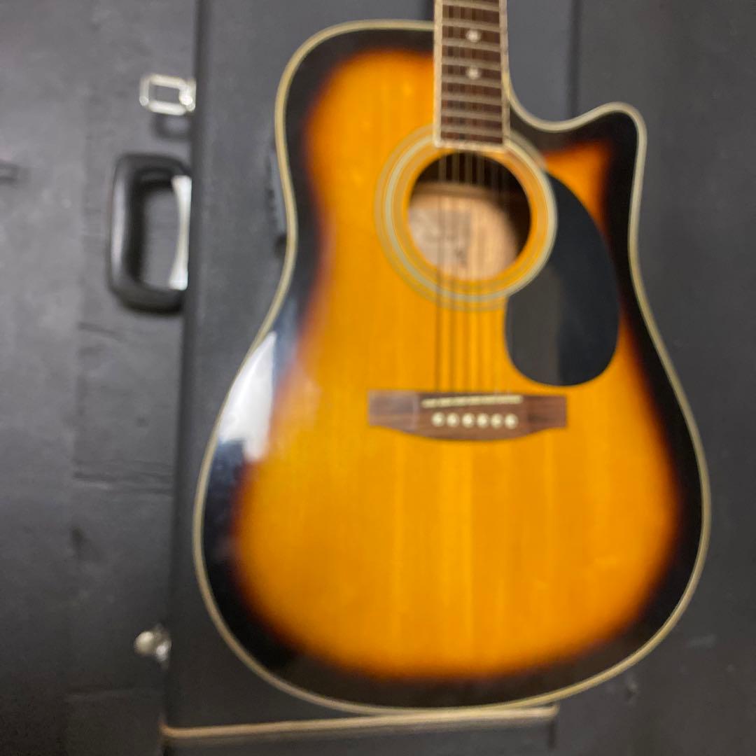 Saehan アコースティックギター サンバースト SDC-62 エレキギター