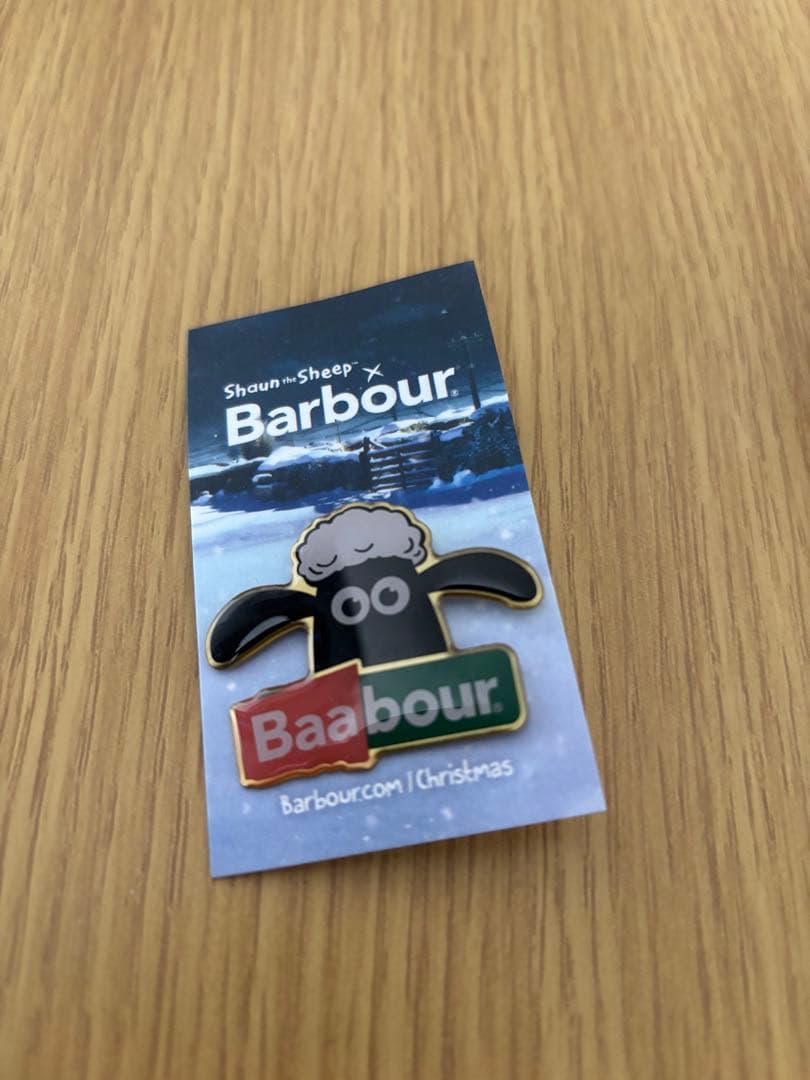 バブアー Barbour ピンバッジ ノベルティ ピンズ ２個セット