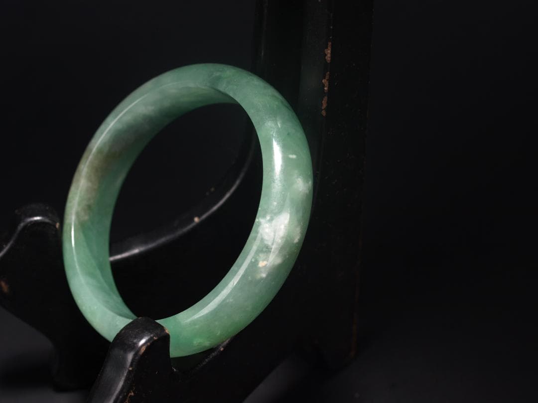 委託品　中国清時代　翡翠　腕輪　貴重品※激安骨董品 AK411D2-3