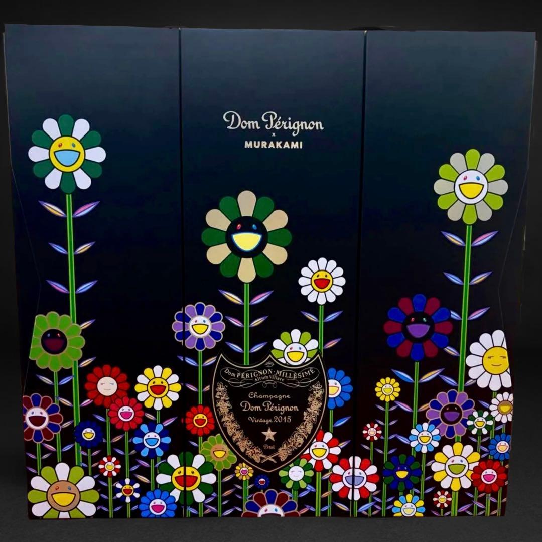 【新品未開封】ドンペリニヨン 村上隆限定コラボ(ヴィンテージ 2015 )x3本