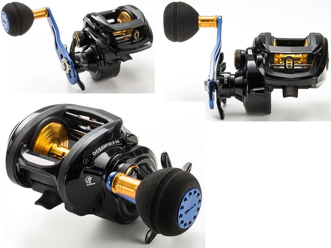 アブガルシア　オーシャンフィールドＢＧ【右巻き】　スペアハンドル付き　未使用新品