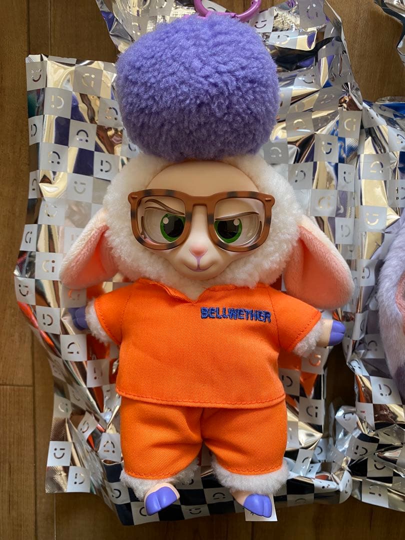 新品　MINISO ズートピア ニック ジュディー ベルウェザー マスコット