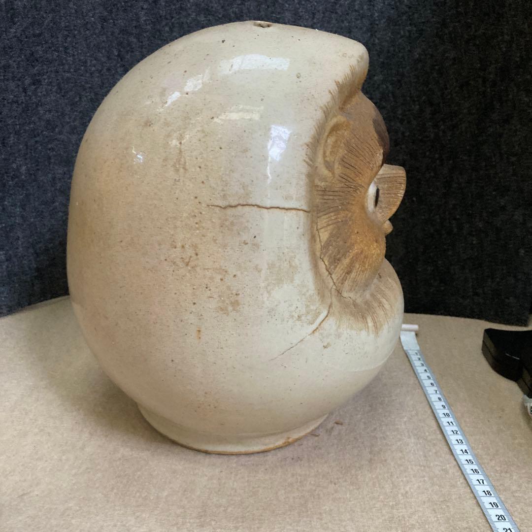 狸ダルマの貯金箱　陶器製 値下げ価格