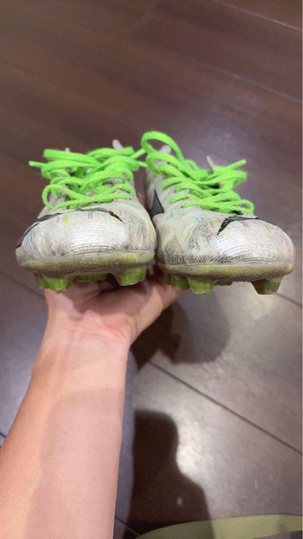 Mizuno アルファ2 エリート　スパイクシューズ ホワイト/グリーン