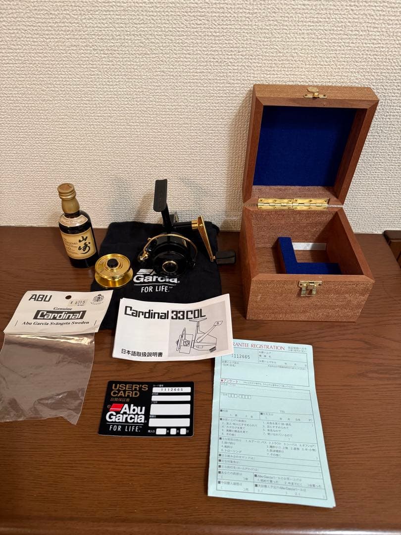 と*ろ様 《新品未使用》ABU カーディナル33 CDL ゴールドアルミスプール