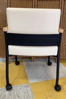 K【中古品】オフィスコム株式会社　ミーティングチェア　ソフィディア③