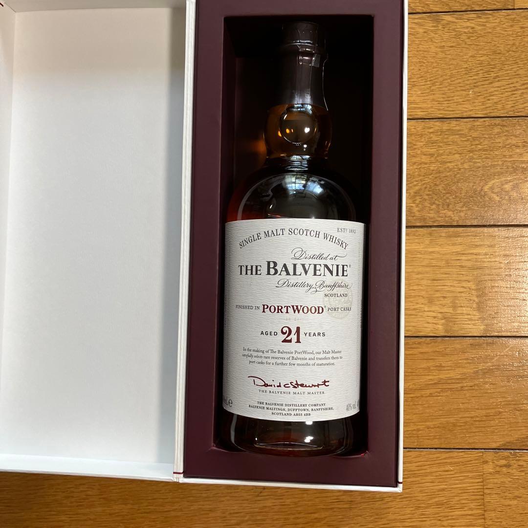 ウイスキー THE BALVENIE PORTWOOD 21