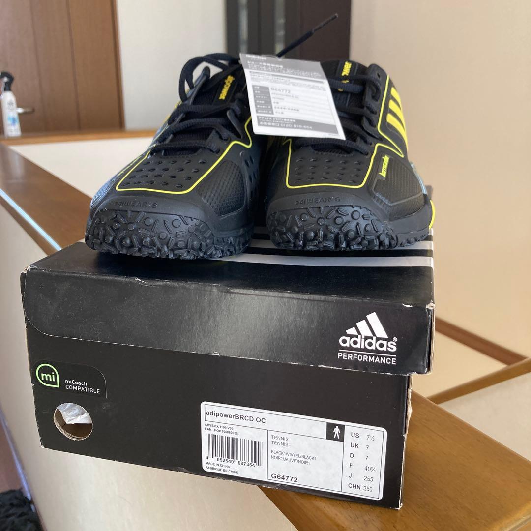 adidas powerBRCD GC テニスシューズ 7.5