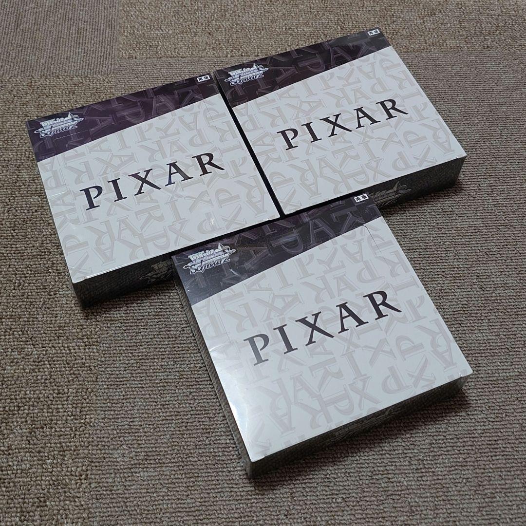 ヴァイスシュヴァルツ PIXAR CHARACTERS シュリンク付き 3BOX