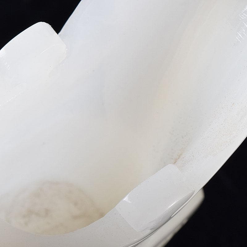 中国　玉石白玉彫刻　林權作　白玉樽　証明書・鏡面台付　V　R8720