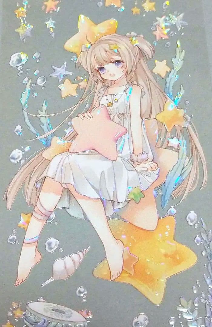 ☆再販☆J622＃水滨宁芙(贝壳光)Shine切り売り海外人物マステ女の子