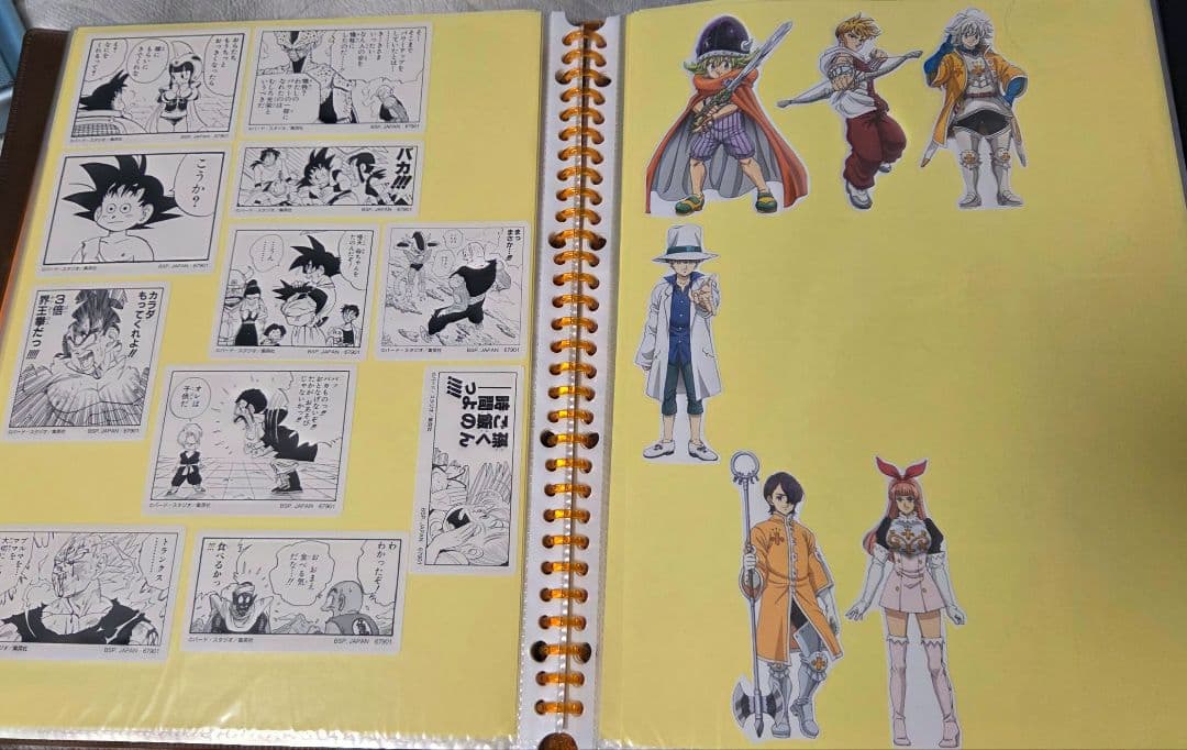 アニメ・マンガキャラクター シールブック