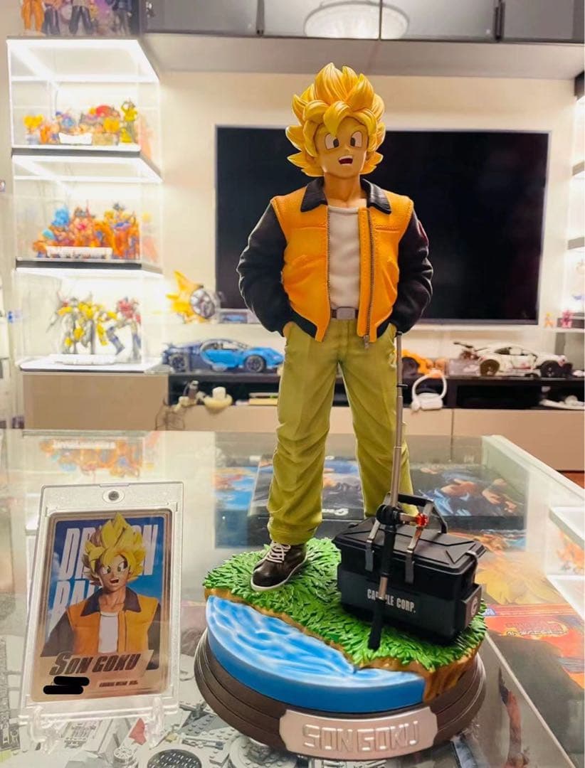 ドラゴンボール 孫悟空 ガレキ ガレージキット スタチューX①①④