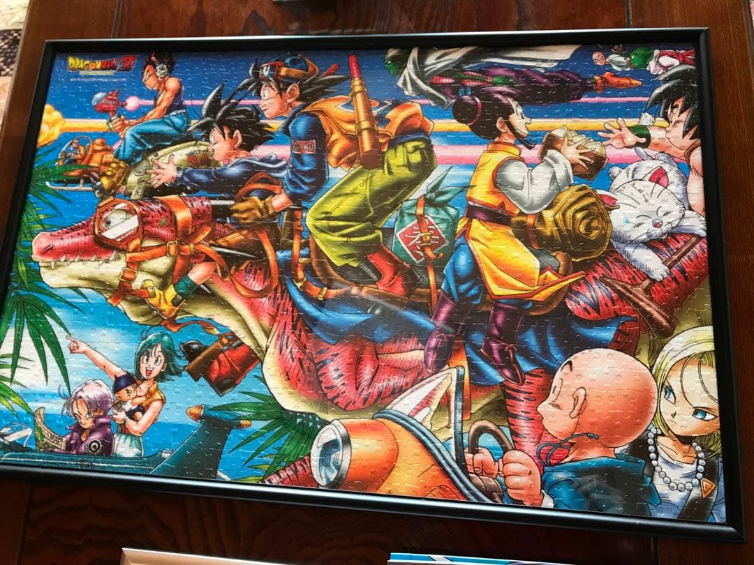 ジグソーパズル完成品　ドラゴンボール集合