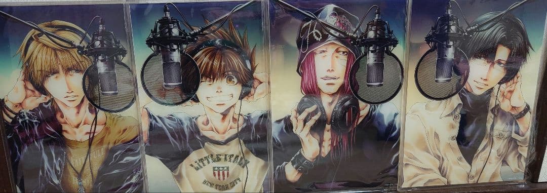 【最遊記】セガコラボカフェ❦ビジュアルボード4枚フルセット