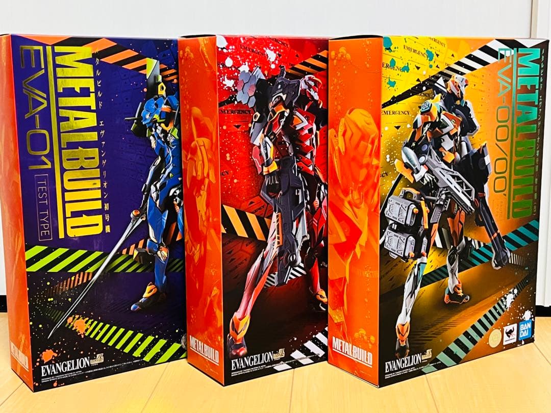 生*茶様 LBUILD エヴァンゲリオン 初号機 弐号機 零号機 3体セ