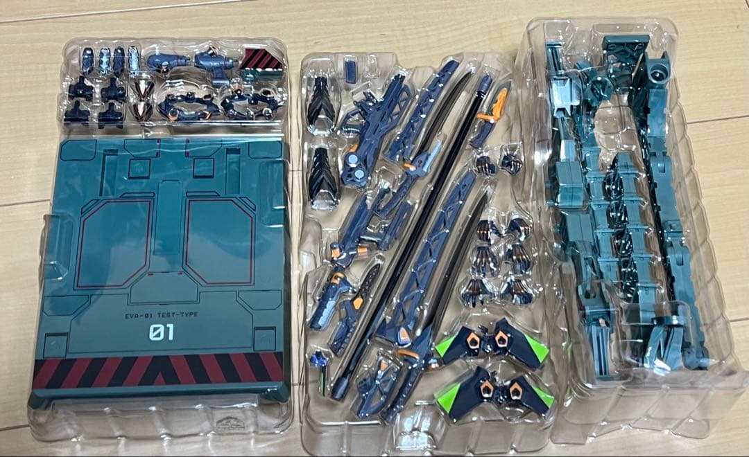 生*茶様 LBUILD エヴァンゲリオン 初号機 弐号機 零号機 3体セ