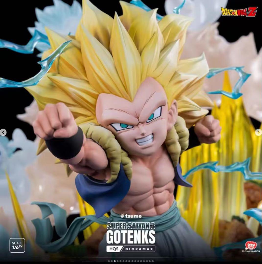 ドラゴンボール ゴテンクス ガレージキット ガレキ スタチュー①①