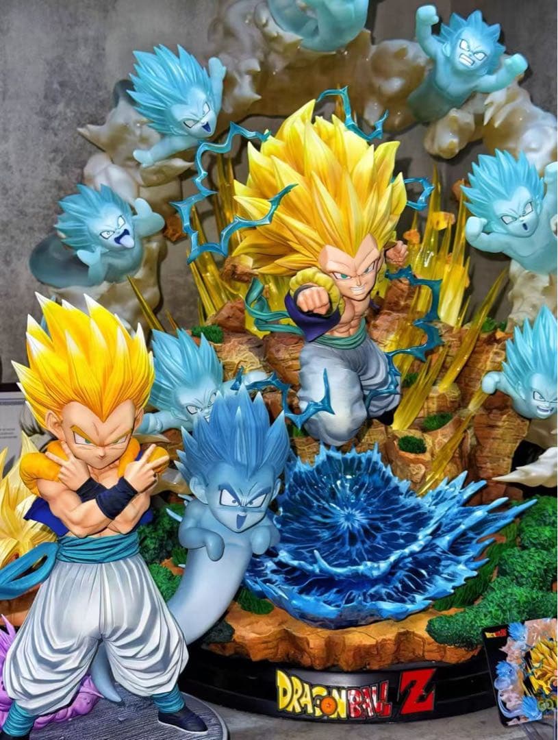 ドラゴンボール ゴテンクス ガレージキット ガレキ スタチュー①①