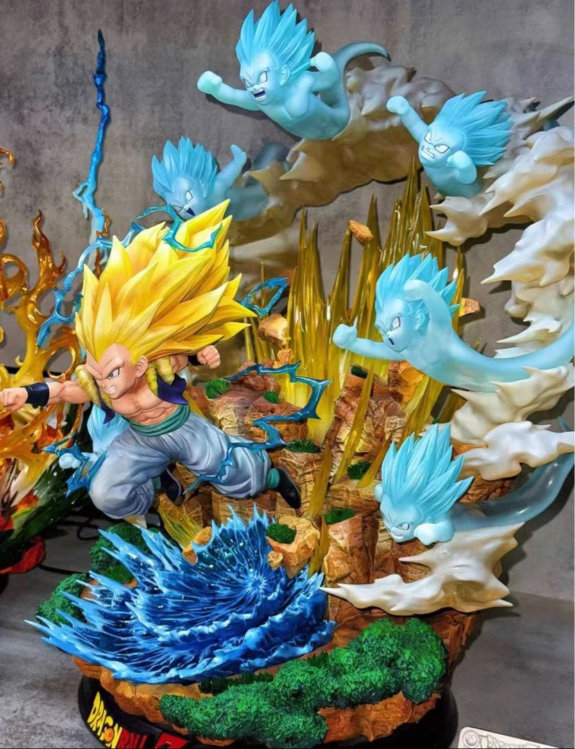 ドラゴンボール ゴテンクス ガレージキット ガレキ スタチュー①①