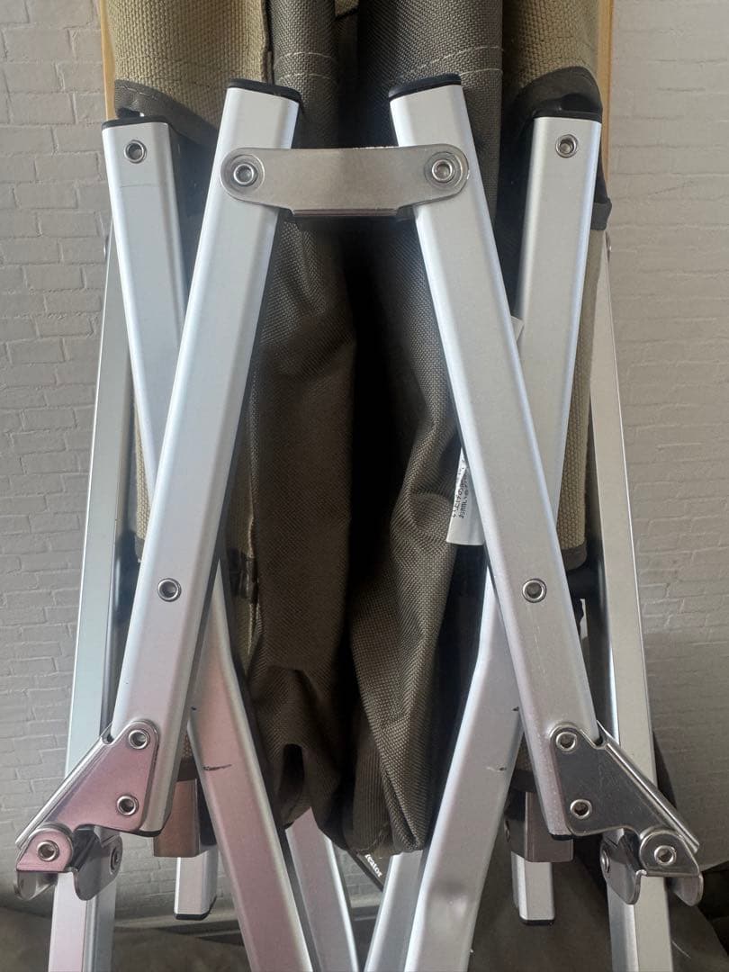 【asura】スノーピーク（ peak）　ローチェア30 カーキ②