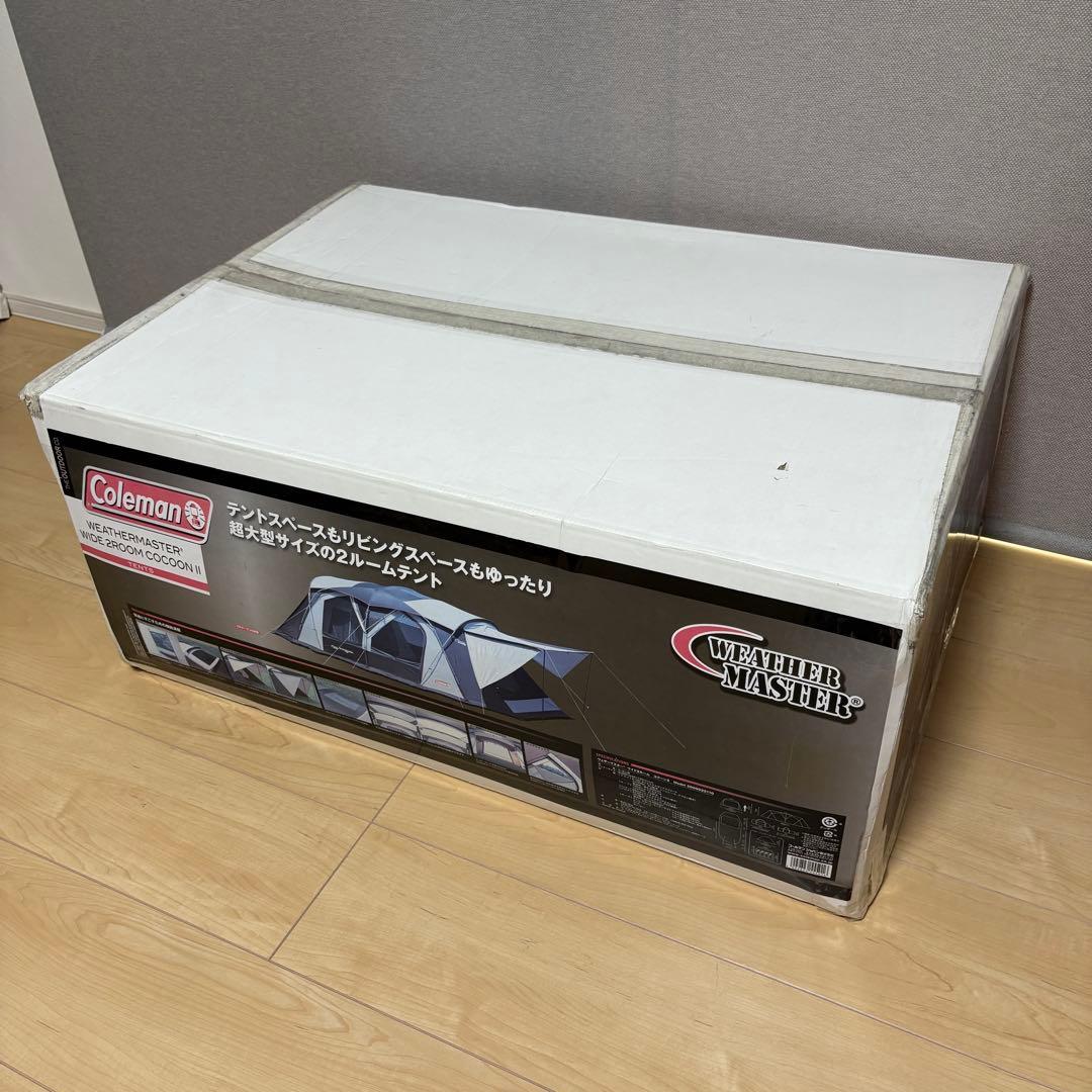 新品☆コールマン ウェザーマスター ワイド2ルーム コクーンⅡ テント/キャンプ