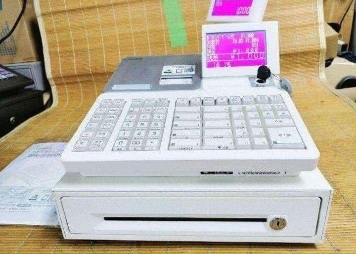 カシオレジスター　SR-S4000　スマホ連携Bluetooth　923364