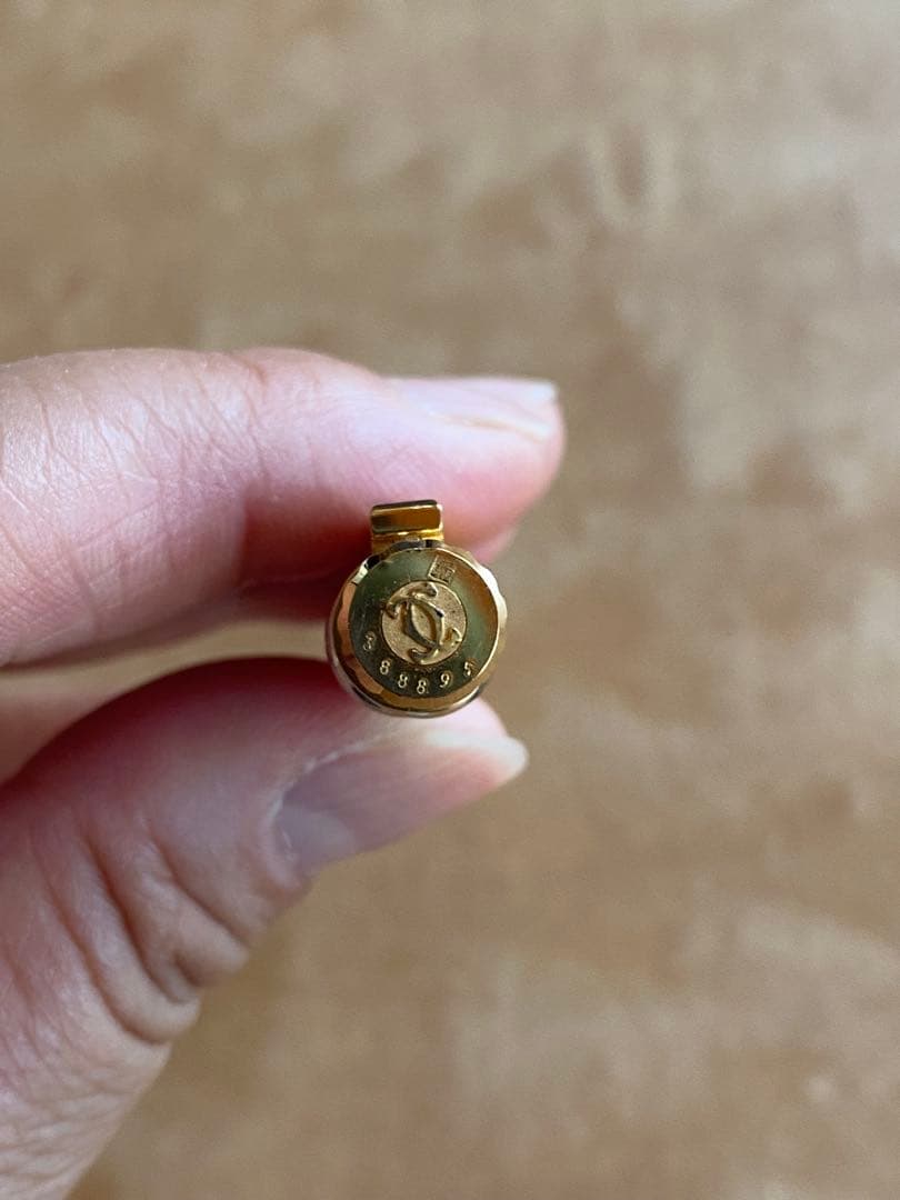 Cartier カルティエ トリニティ ツイスト式ボールペン インク黒ゴールド